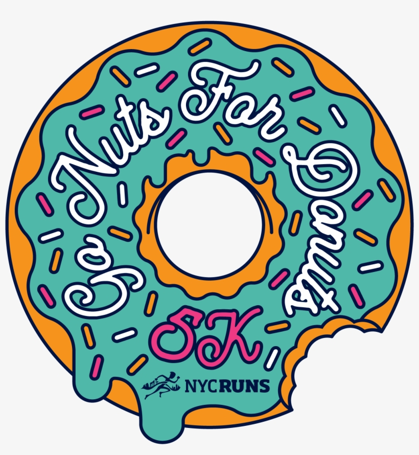 Nycruns Go Nuts For Donuts 5k - Go Nuts For Donuts 5k, transparent png