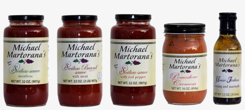 Sicilian Meat And Meatless Sauces, Italian Dressing, - Alfredo Sauce, transparent png
