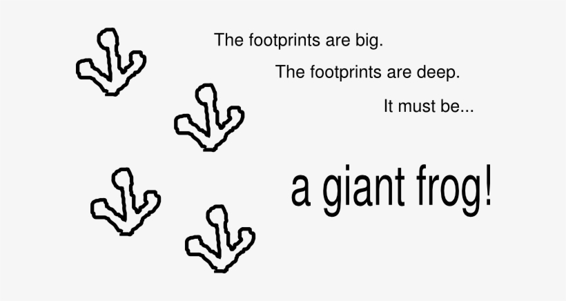 Footprint Clip Art - Inference Clipart, transparent png