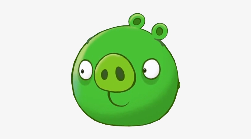 Likes To Bother Chicken Little, Likes To Watch T - Green Pig Png, transparent png