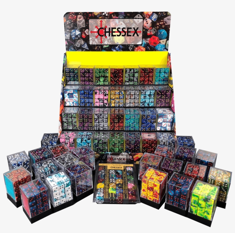 Box Of 50 Gemini 12mm D6 Dice Sets Sampler - Comic Book, transparent png
