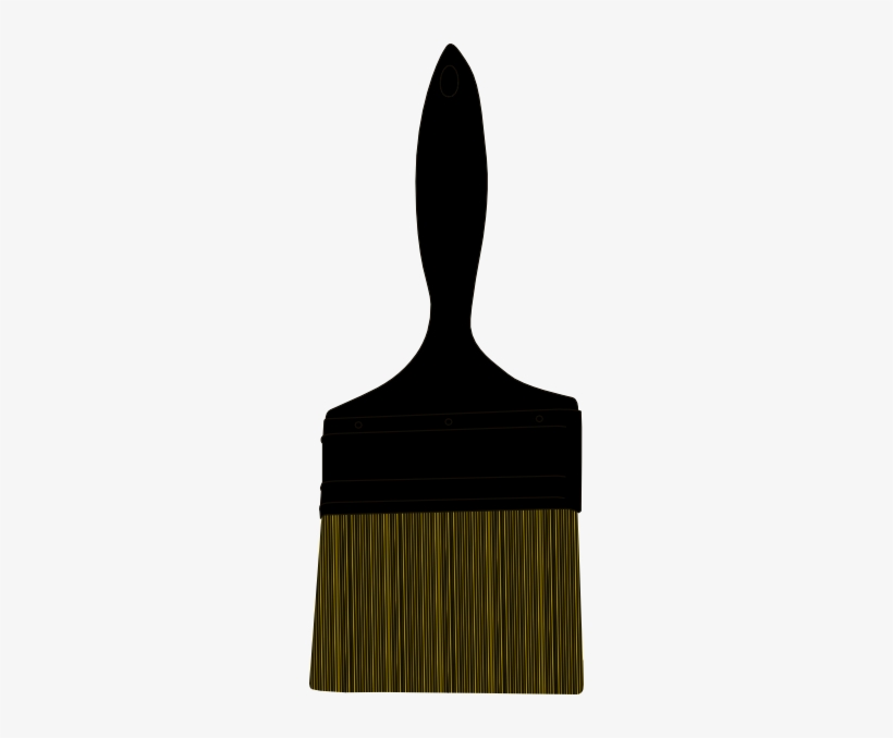 Original Png Clip Art File Paint Brush Silhouete Svg, transparent png