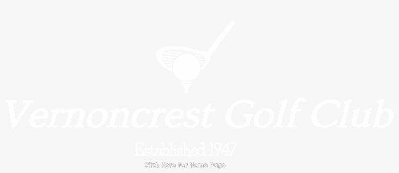 Vernoncrest Golf Club Logo White - White Handicap Sign .png, transparent png