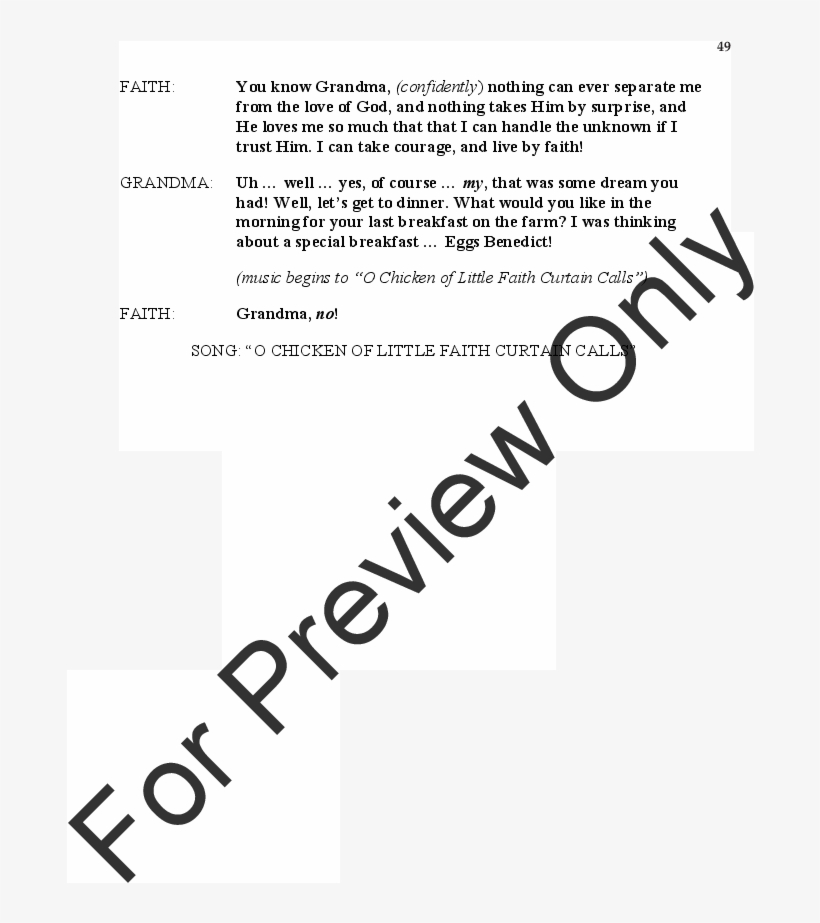 O Chicken Of Little Faith Thumbnail - Violin, transparent png