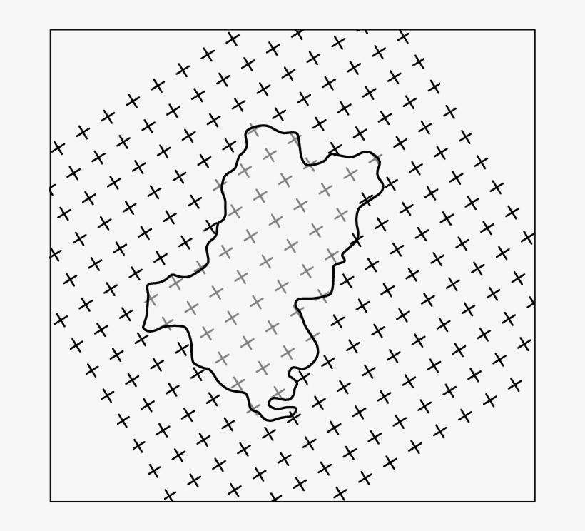A Transparent Grid Set Was Superimposed To Cover The - Transparent Grid Set, transparent png