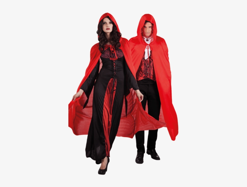 A Good Cape Can Be The Perfect Finishing Touch To An - Adult Vampire Red Hooded Halloween Cape, transparent png