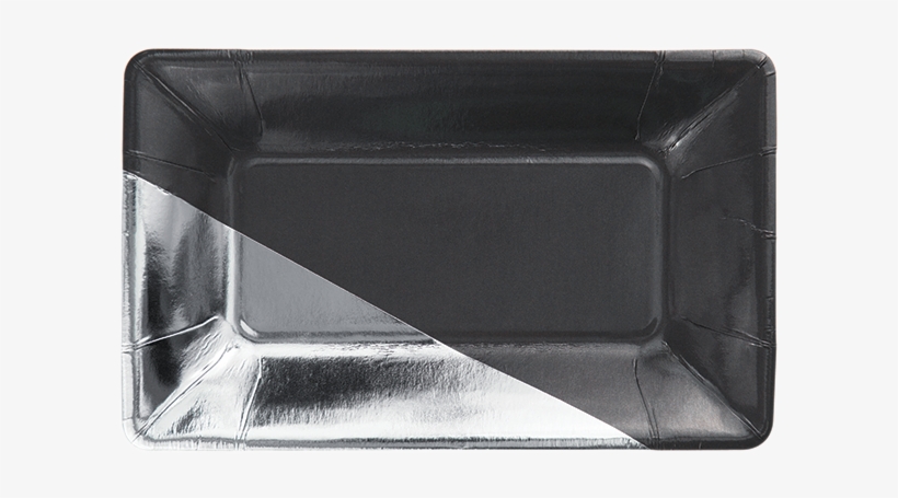 Charcoal & Silver Plate - Plate, transparent png