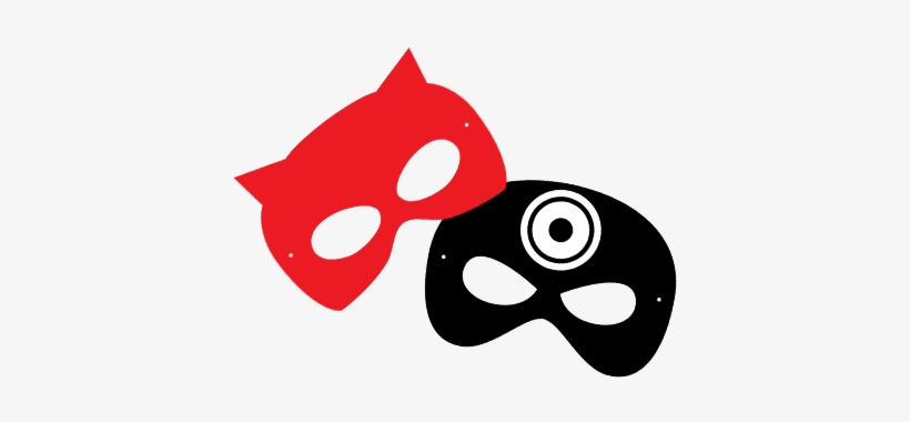 Superhero Mask Templates - Mask, transparent png