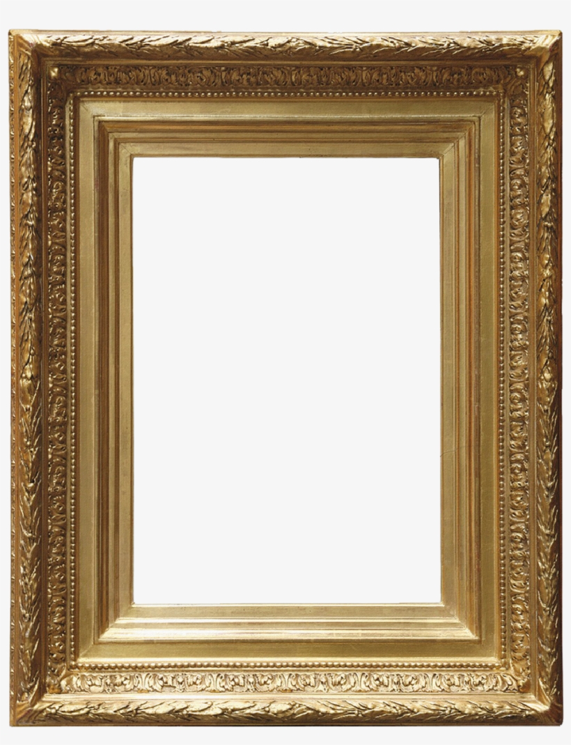 Marcos Para Fotos Clásicos Que Tenemos Para Ti, Y Si - Gold Frame, transparent png