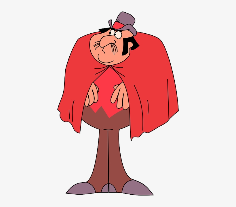 Character, Man, Confused, Cape, Hat, Red, Sideburns - Мультфильм Вокруг Света 80 Дней, transparent png