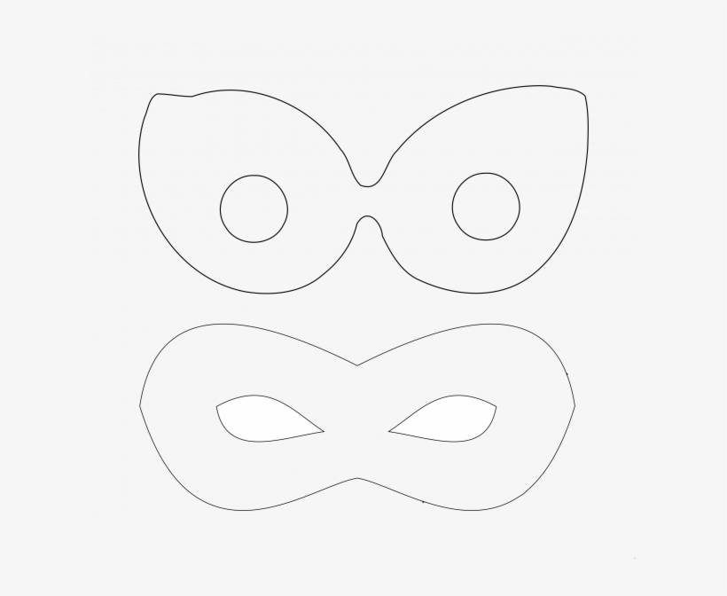 Superhero Mask Template Newfangled Photoshots Clipart - Superhero Mask Png Small, transparent png