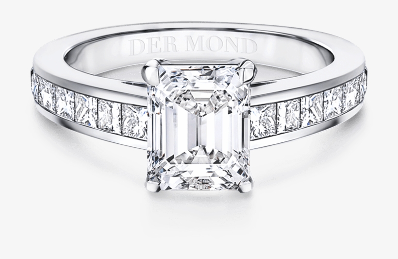 Dimond Band Emerald Shape - D'mond Prestige, transparent png