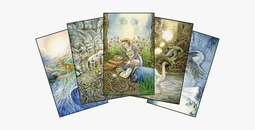 The Fairy Tale Tarot Cards - Themoontales Beauty & The Beast - Bracelet, transparent png