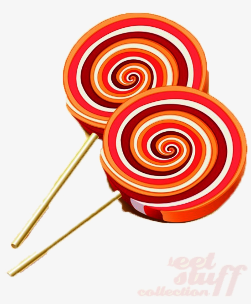 Lollipop Candy Cane Chocolate Bar - Lollipop 3d Png, transparent png