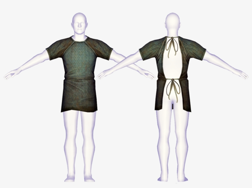 Patient Gown - Fallout, transparent png