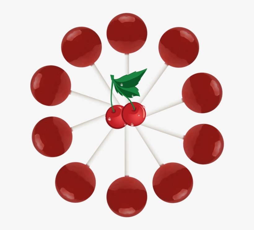 Wild Cherry Lollipop - 360 Marketing Touch Points, transparent png