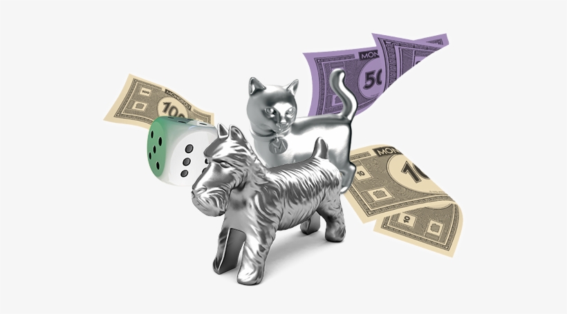 Monopoly Product Bsa Monopoly Game - Monopoly Dog Oversized Token Bank, transparent png
