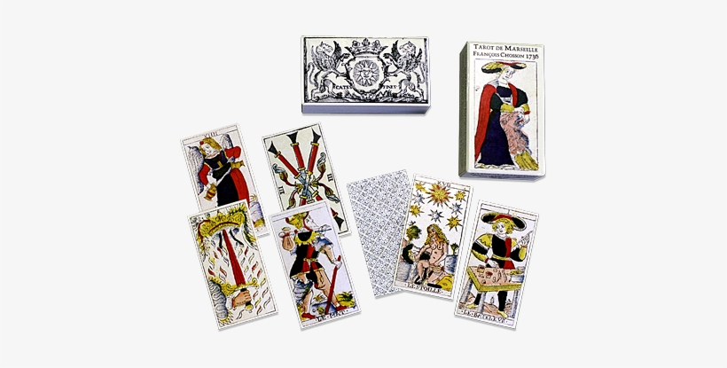Pierre Madenié - Tarot De Marseille: Francois Chosson 1736 (limited, transparent png