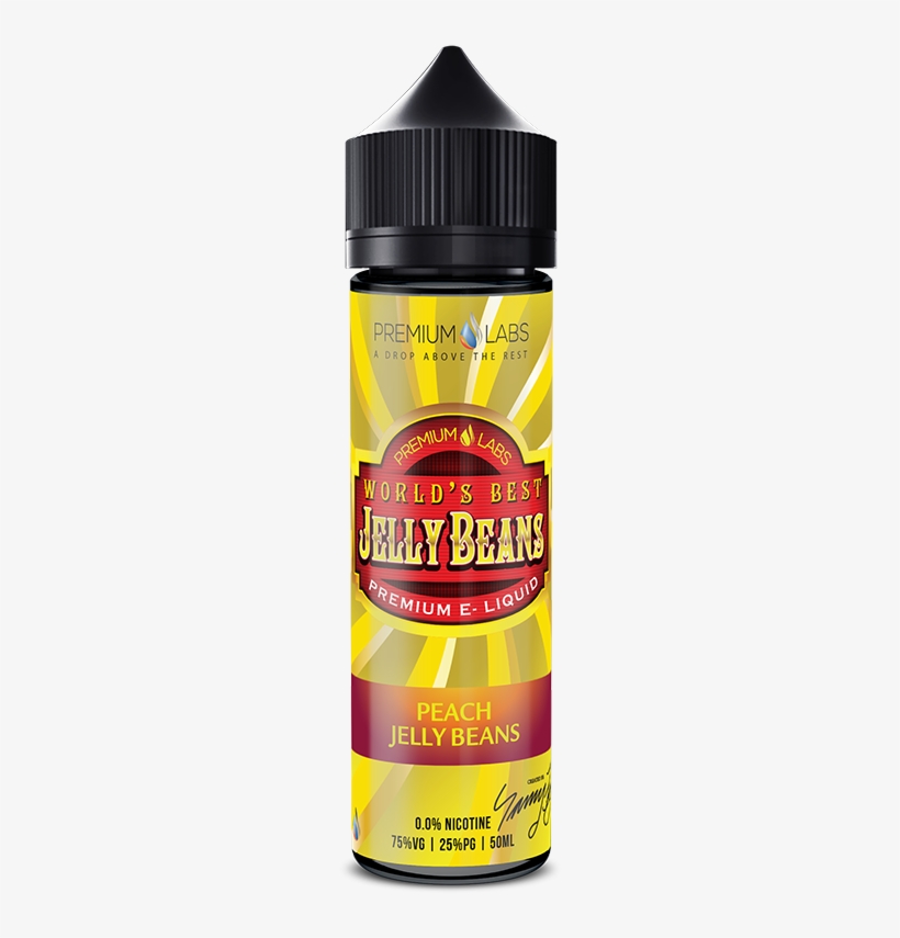Peach Jelly Bean - Jelly Beans Premium E Liquid, transparent png