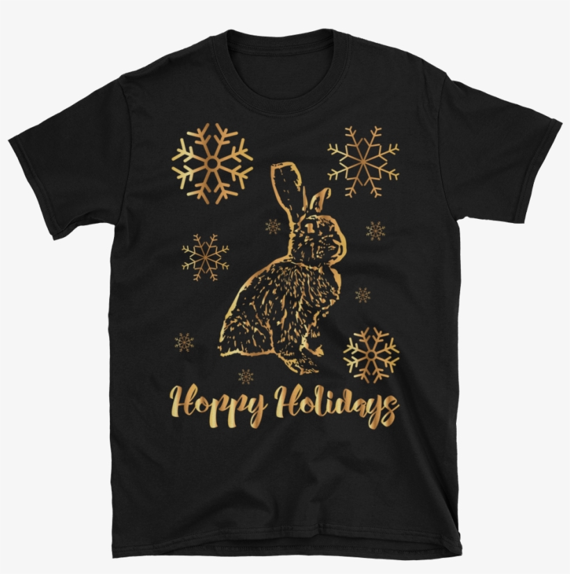 Gold Bunny Rabbit Snowflakes - Mudhoney T Shirt, transparent png