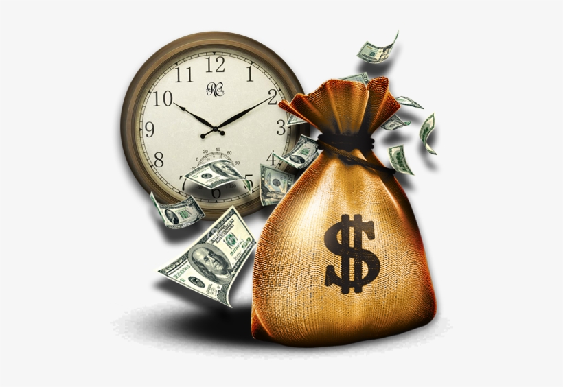 Time To Money Png, transparent png