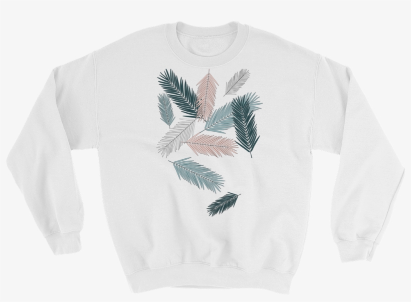 Falling Feathers, Unisex Sweatshirt - Sweatshirt, transparent png