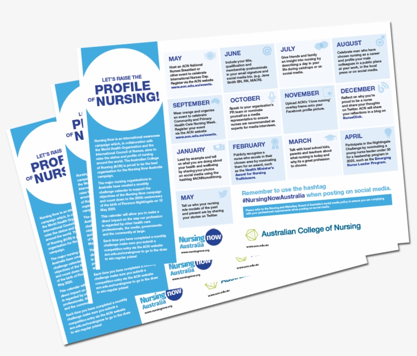 Nursing Now Calendar, transparent png