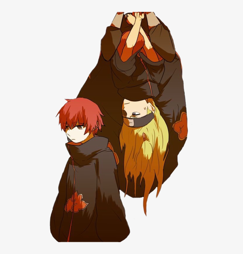 #deidara #sasori #sasodei #naruto #freetoedit - Naruto Akatsuki Sasori And Deidara, transparent png