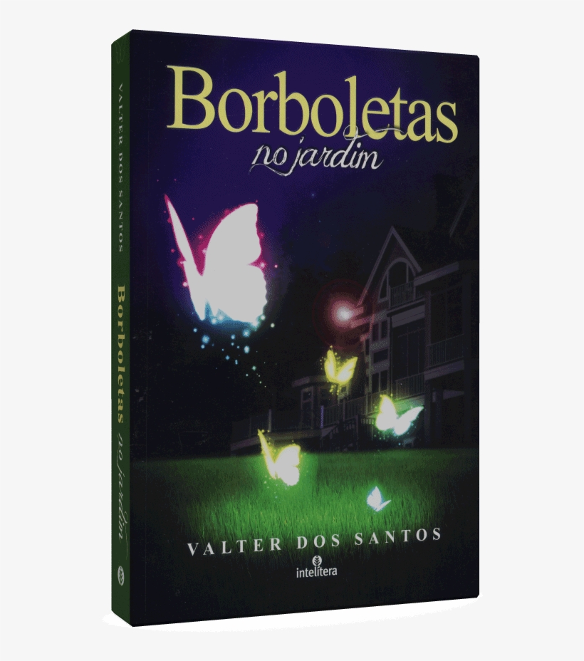 Borboletas No Jardim - Book Cover, transparent png