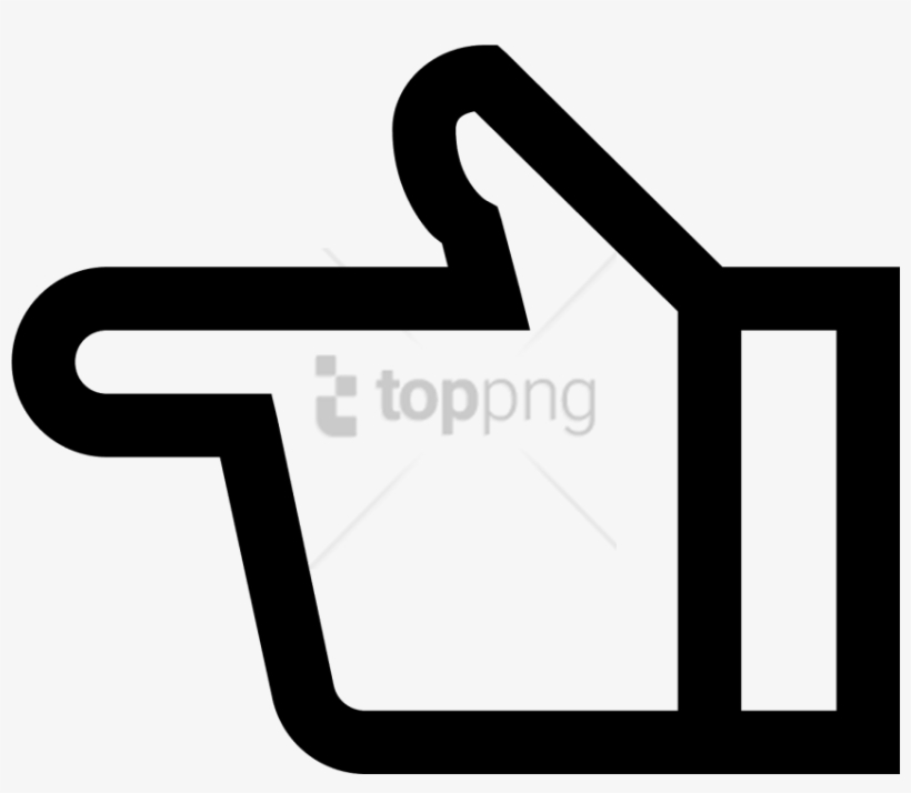 Free Png Hand Left Icon - Sign, transparent png