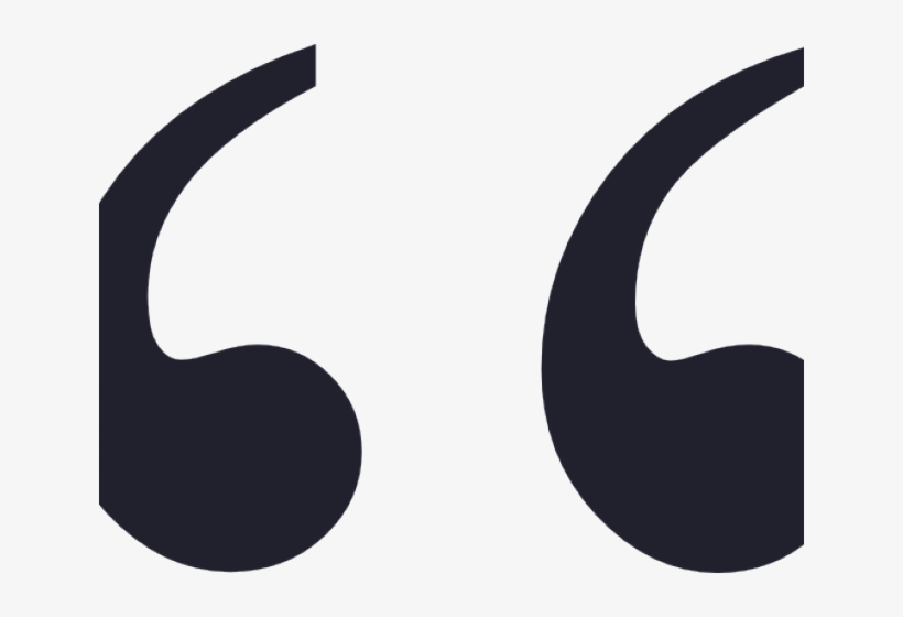 Quotes Clipart Symbol - Crescent, transparent png