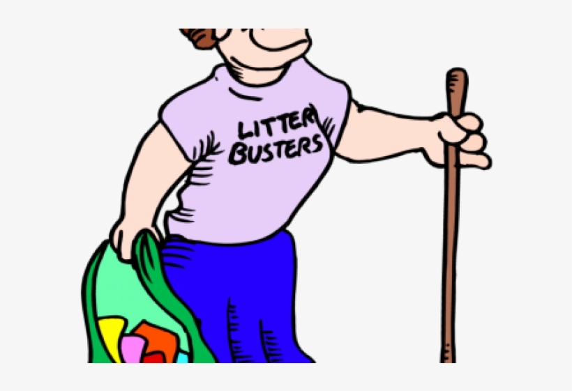 Trash Clipart Litter Pick - Litter Pick Up, transparent png