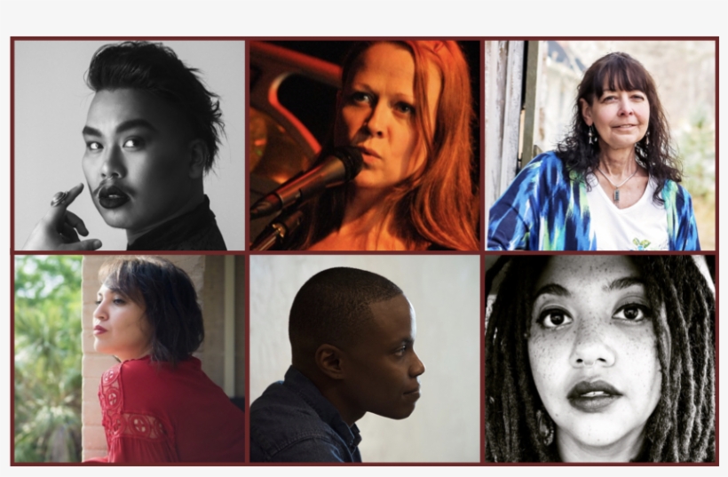 Photo Collage Of The Six Poets - Collage, transparent png