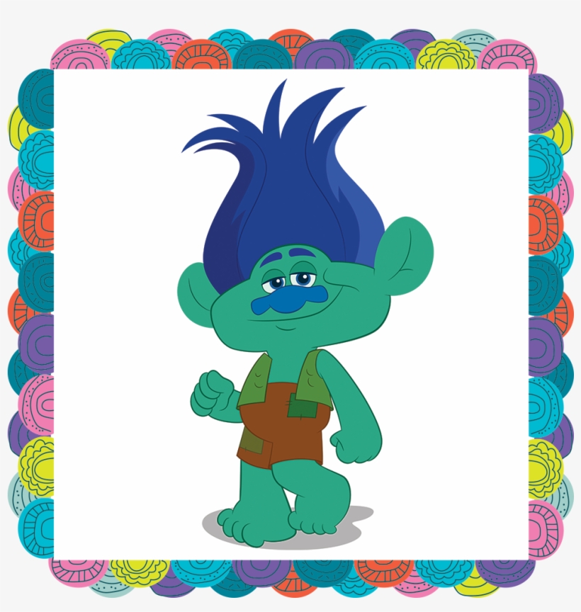 Trolls Clipart Cloud - Trolls Beat Goes On Branch, transparent png