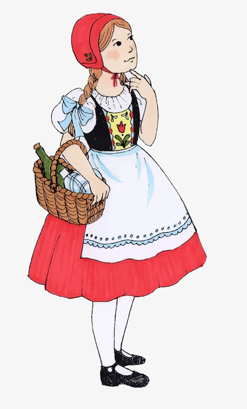 Riding Hood, - Red Riding Hood Png, transparent png