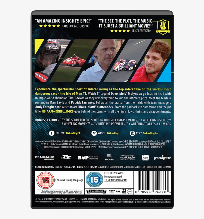 3w Dvd Pal Eng Case Rear Png - Gadget, transparent png