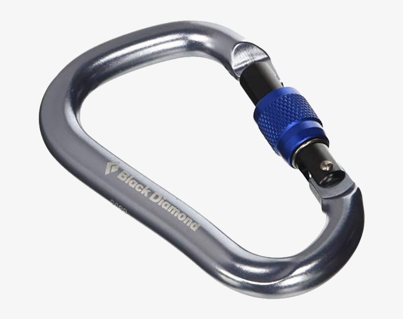 Black Diamond Carabiner, transparent png