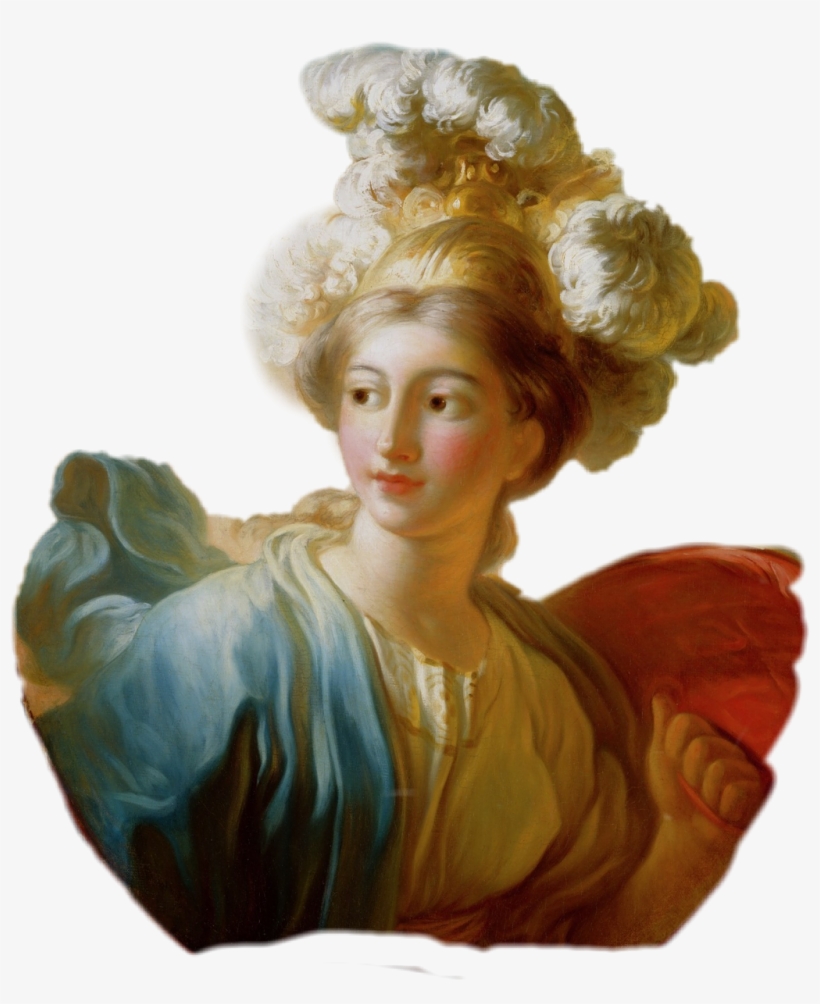 #hair #woman #lady #vintage #antique #beauty - Jean-honoré Fragonard, transparent png