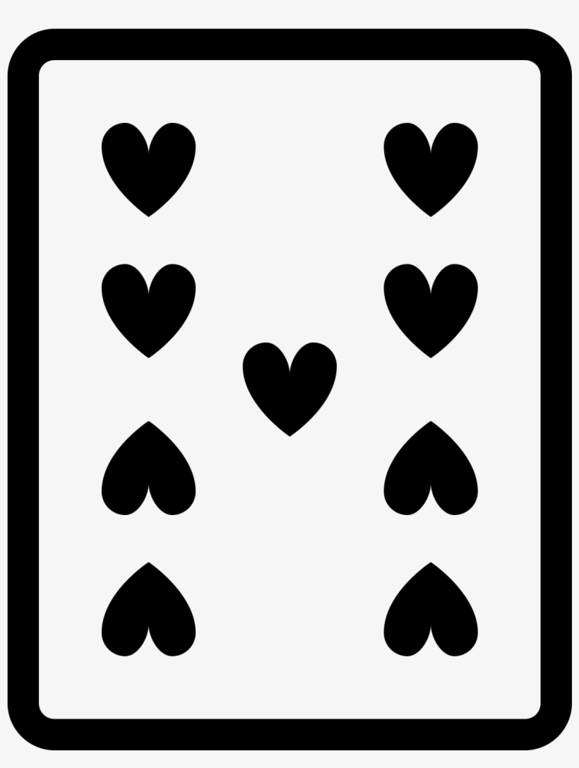 9 De Copas Icon - Blue Playing Cards Icons Png, transparent png
