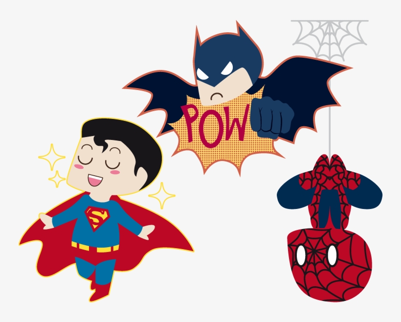 Superheroes Png Transparent Background - Super Heroes Mini Png, transparent png