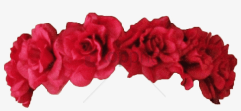 Flower Crown Transparent Overlay Png Image With Transparent - Red Flower Crown Png, transparent png