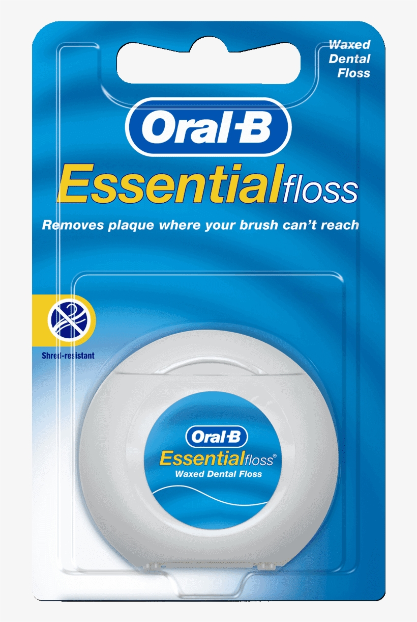 Oral-b Essential Original Floss - Oral B, transparent png
