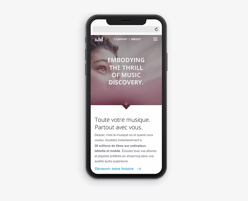 Deezer - Iphone, transparent png