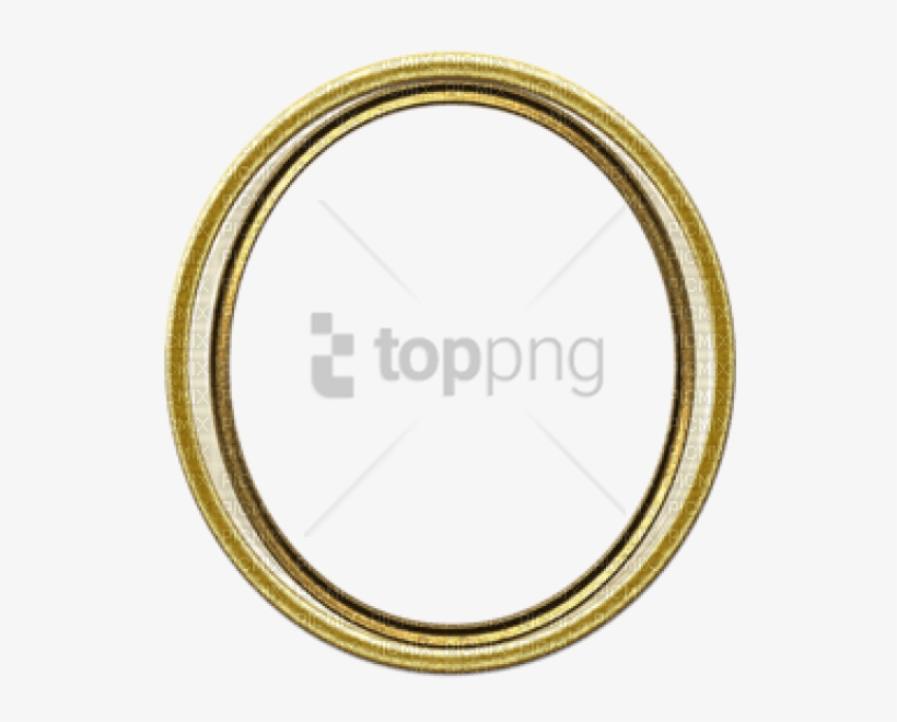 Free Png Round Gold Frame Png Png Image With Transparent - Round Gold ...