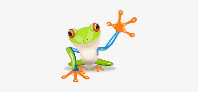 Png Black And White - Happy Birthday Frog Lady, transparent png