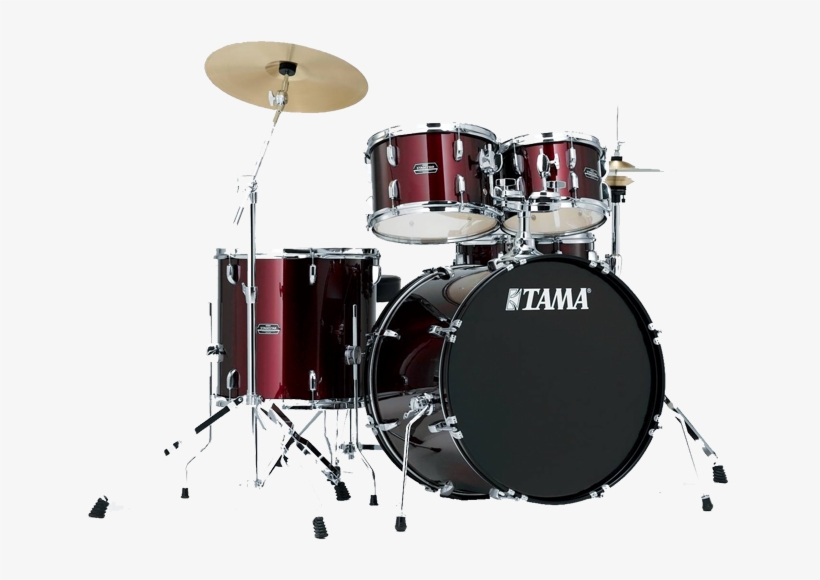 Tama Drum Png Pic - Black Tama Drum Set, transparent png