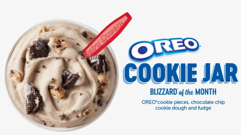 Oreo ® Cookie Pieces, Chocolate Chip - Oreo Cookie Jar Dairy Queen, transparent png