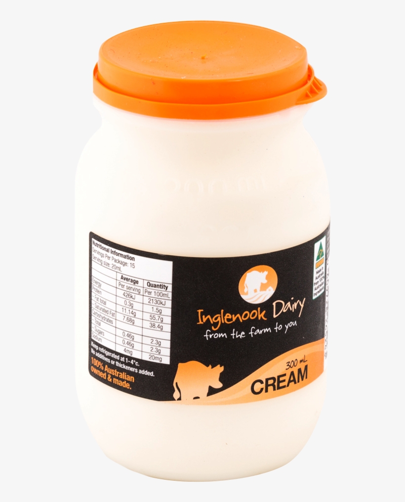 Cream 300ml - Bottle, transparent png