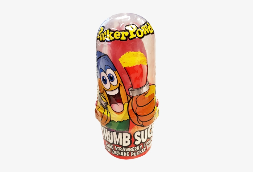 Pucker Powder Thumb Sucker - Carbonated Soft Drinks, transparent png