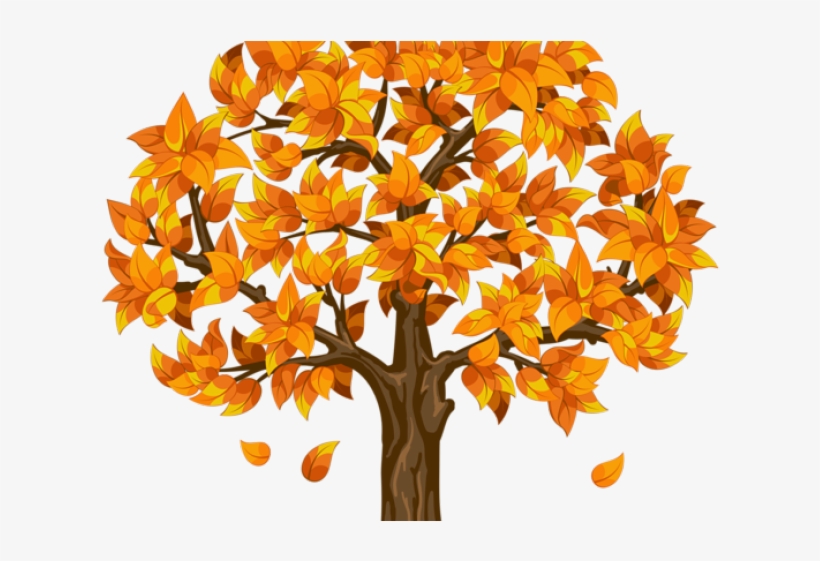 Tree Clipart Clipart Deciduous Tree - Autumn Tree Clipart Png, transparent png
